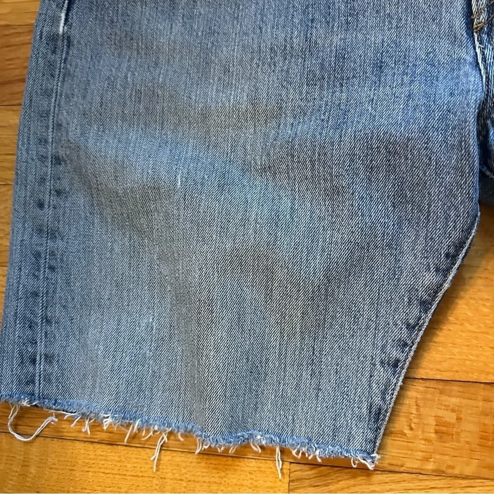 Levi's 501 cut-off jean shorts. Original Size 36